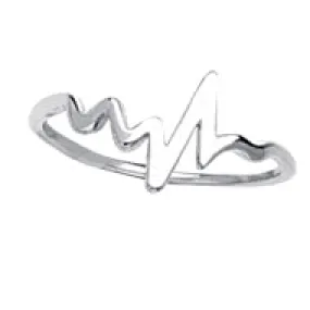 14K Heatbeat Ring