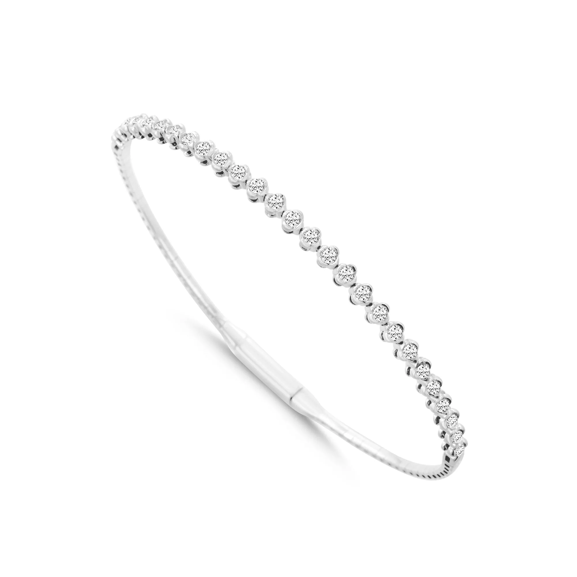 14KW 27D0.80CT FLEX BANGLE  (118B400643W14)