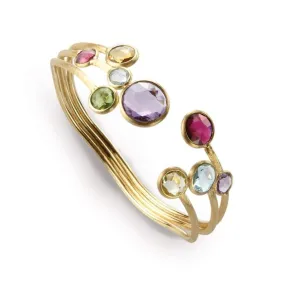 18K Jaipur Mixed Gemstone Bangle - SB51 MIX01 Y
