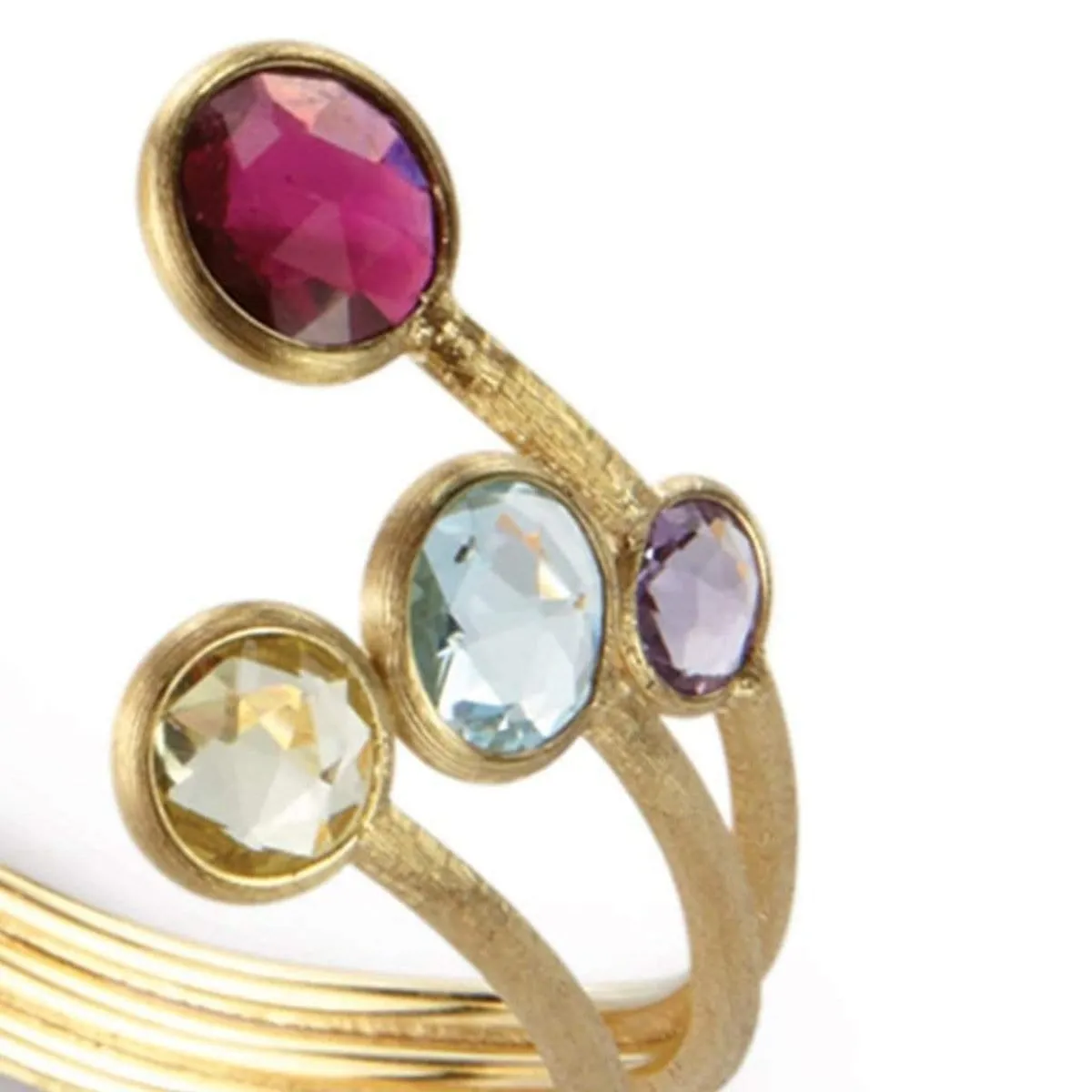 18K Jaipur Mixed Gemstone Bangle - SB51 MIX01 Y