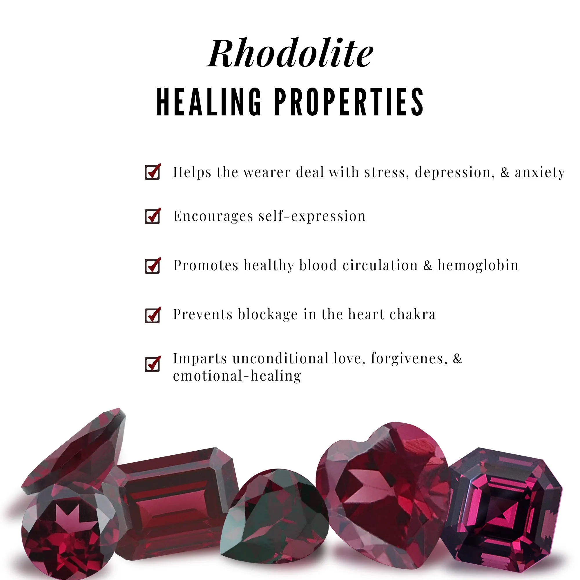 2.75 CT Solitaire Rhodolite and Diamond Ring with Hidden Halo
