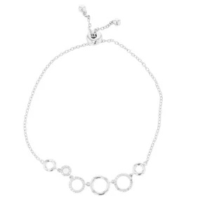 Affair Open Circle Slider Bracelet