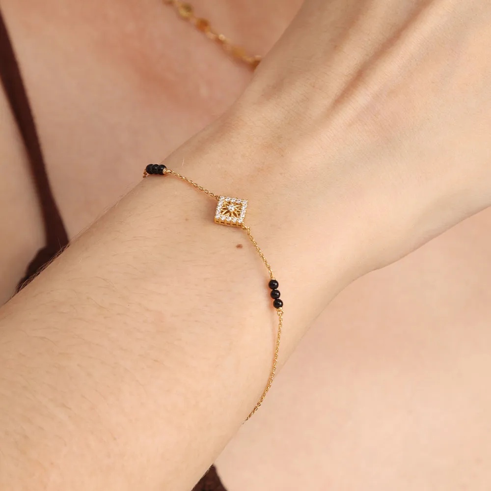 Anika Mangalsutra Bracelet | 18K Gold Vermeil
