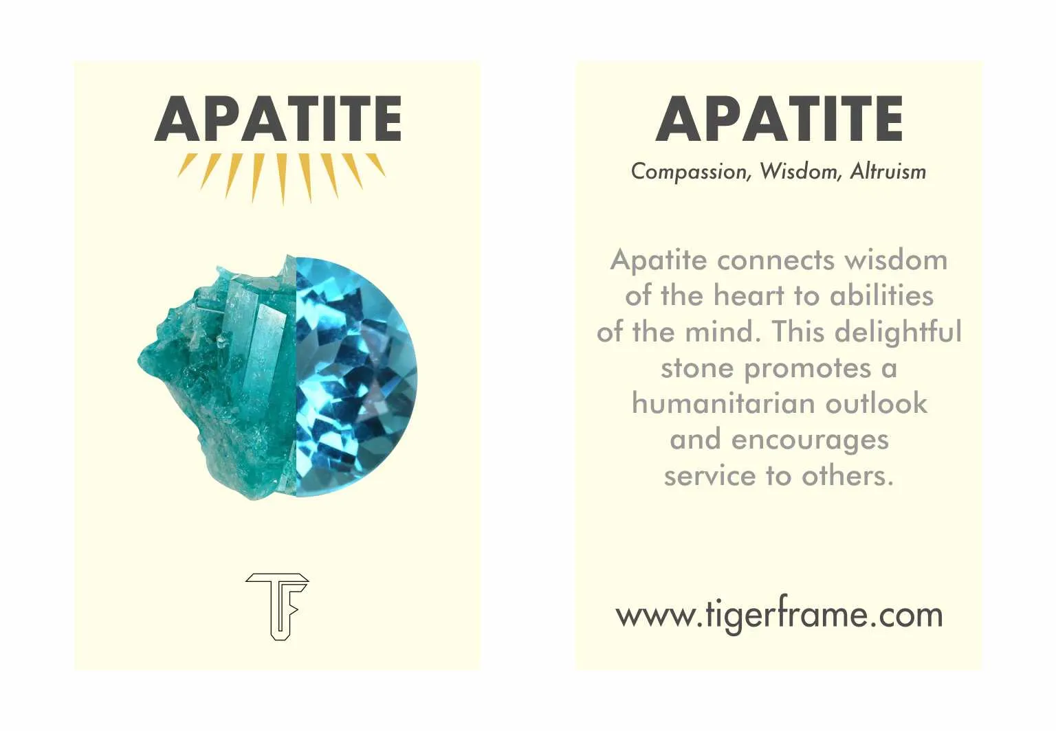 APATITE SWIVEL RING - SILVER