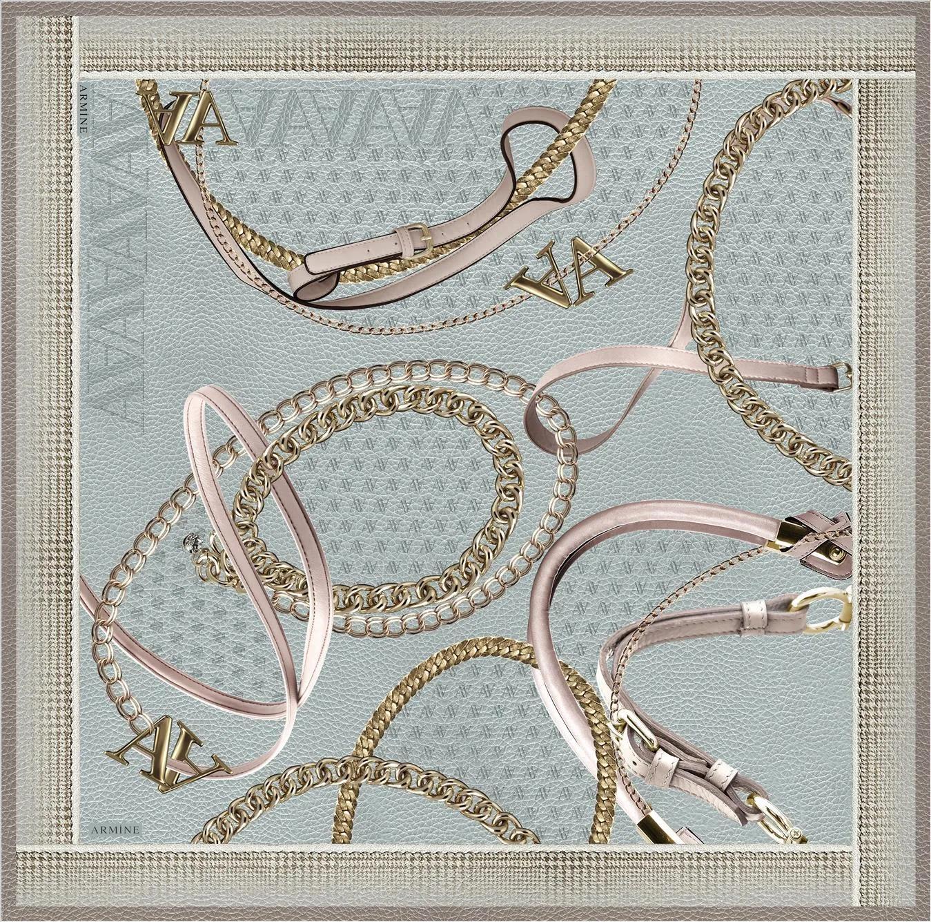 Armine Vida Vintage Silk Scarf No. 5