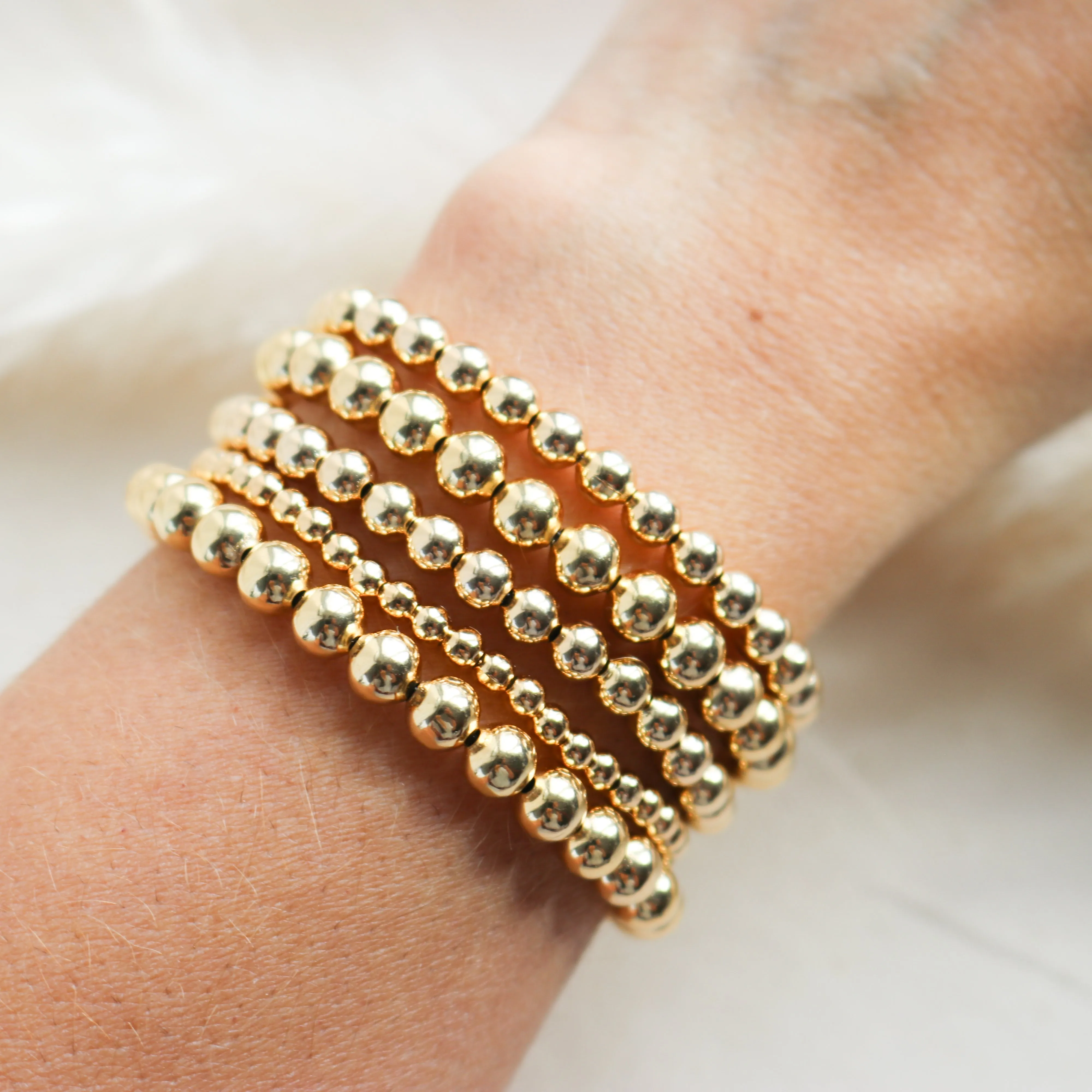 Beaded Ball Bracelet