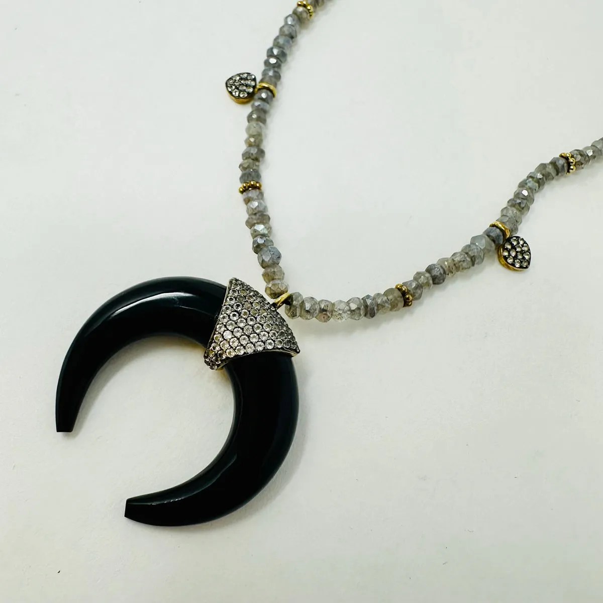 Beaded Pendant Necklace