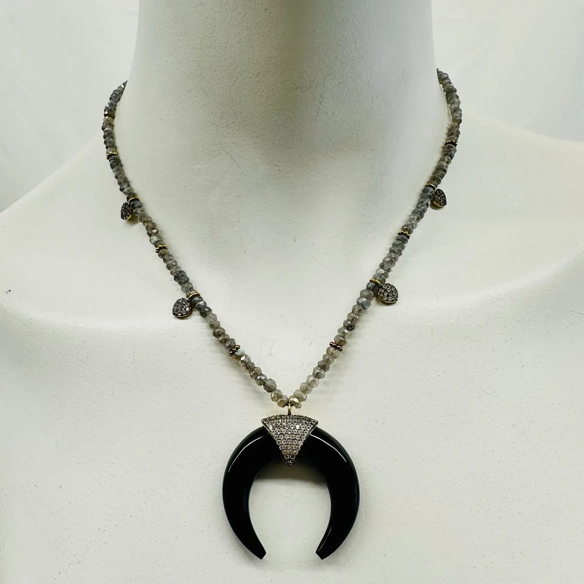 Beaded Pendant Necklace