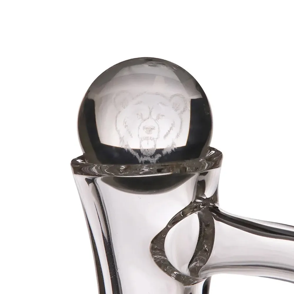Bear Quartz - Marble - 25mm - Clear