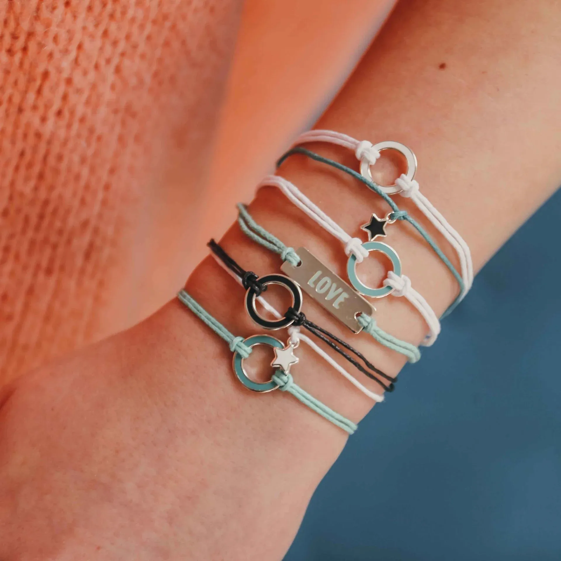 Birthday girl charm bracelet