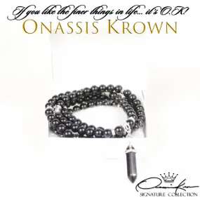 Black Onyx Mala Prayer Beads