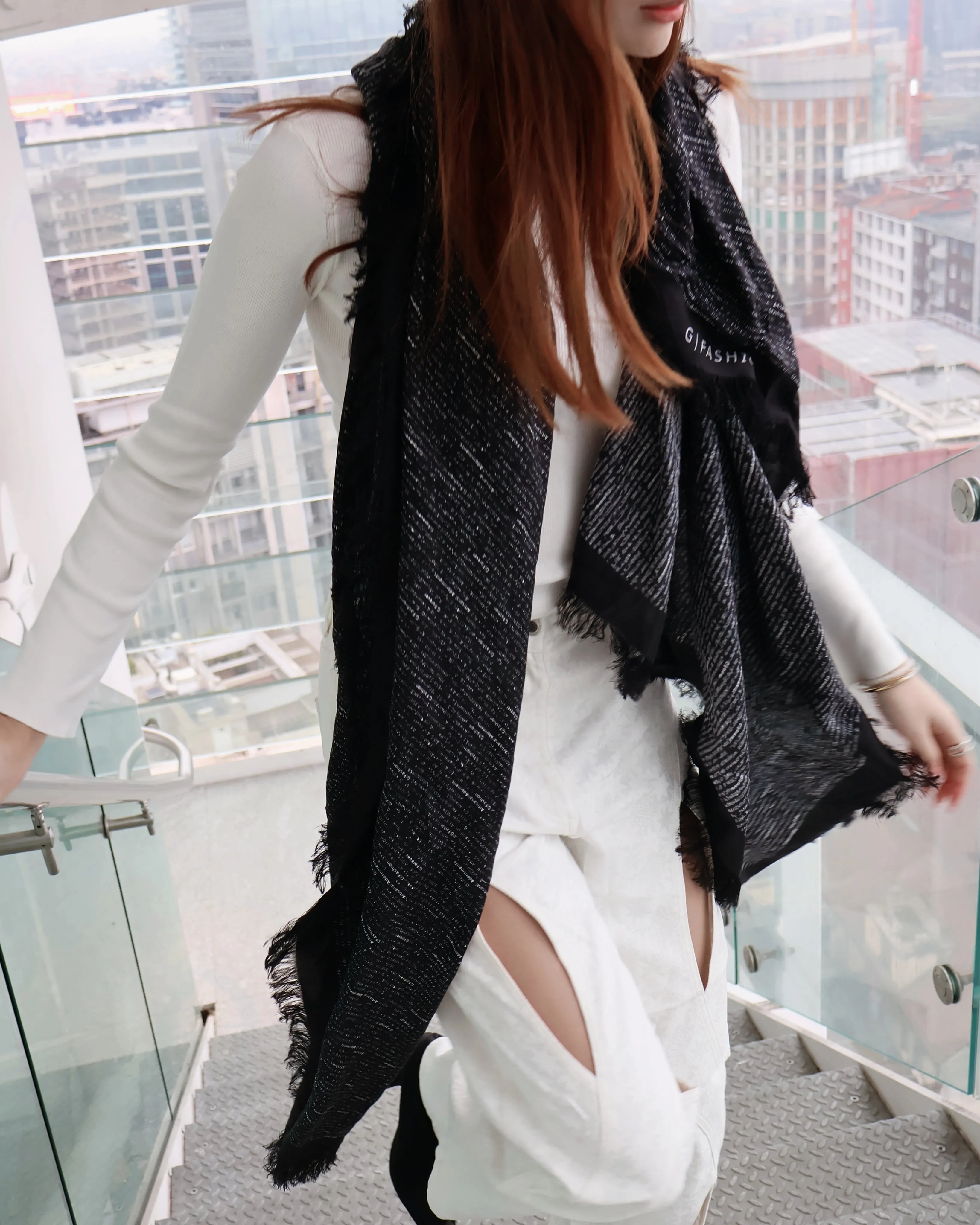 Black silk rectangle