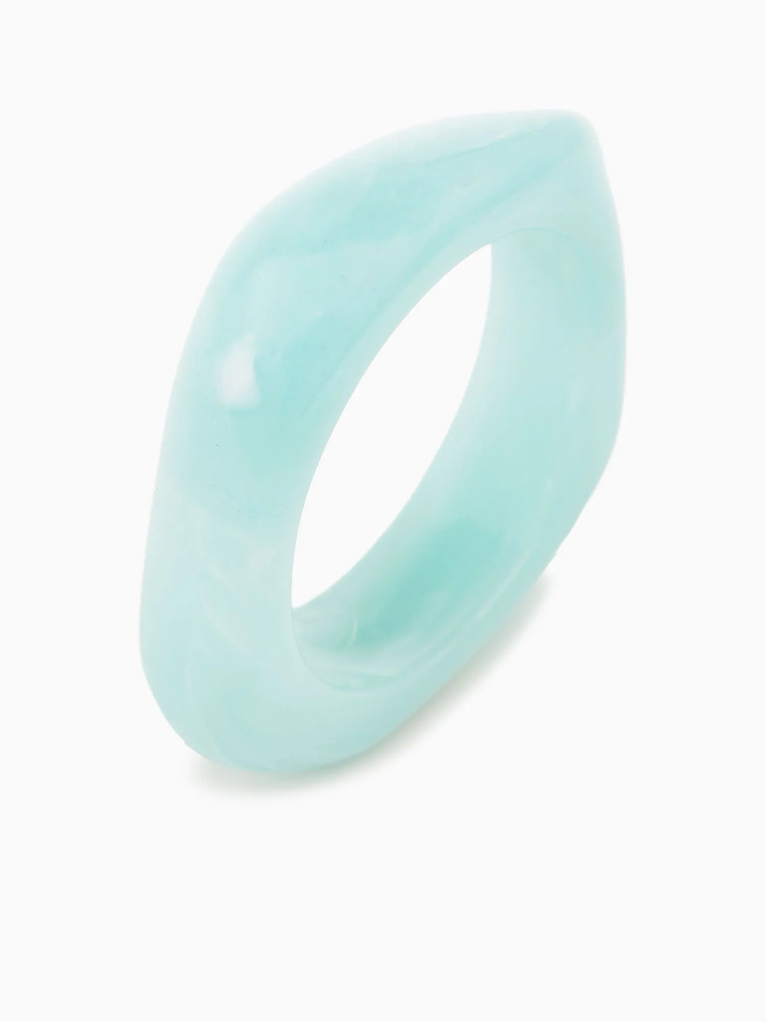 Bra Resin Bangle Mint