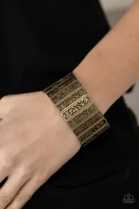 Bracelets Ornate Orchards - Brass