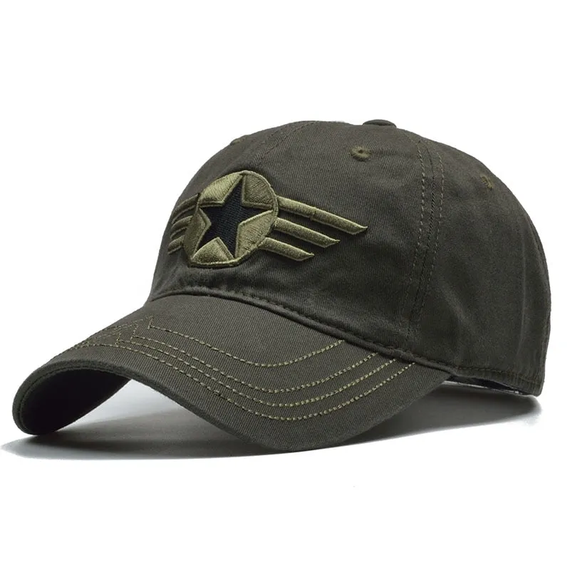 Brand Camo US Army Cap Men Army Baseball Cap Dad Hat For Men Camouflage Snapback Bone Masculino Tactical Dad Cap