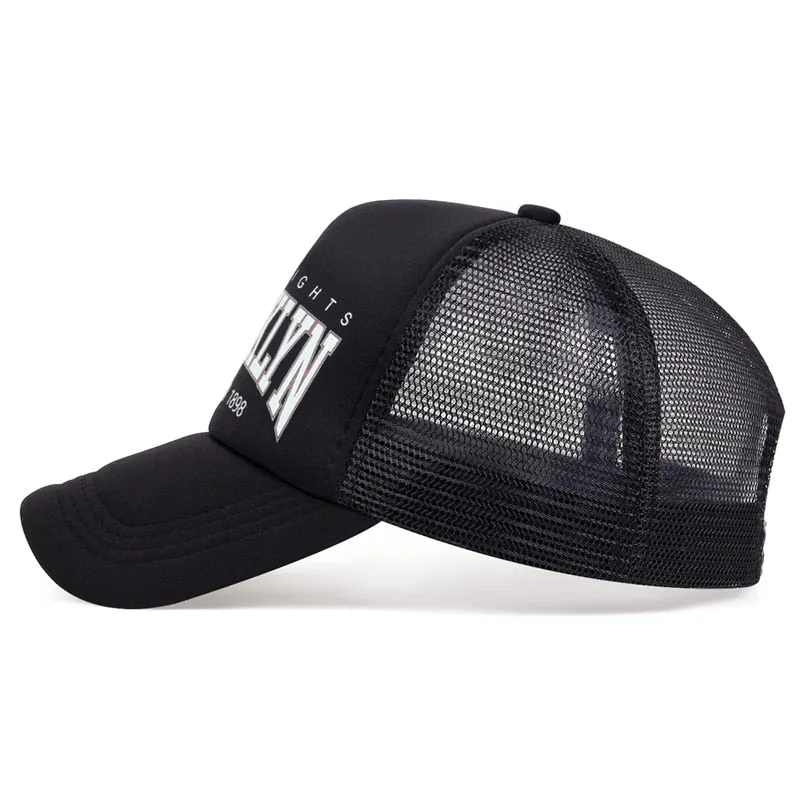 Brooklyn Women's Cap For Male Men's Baseball Cap Top Kpop Sports truck caap hats
