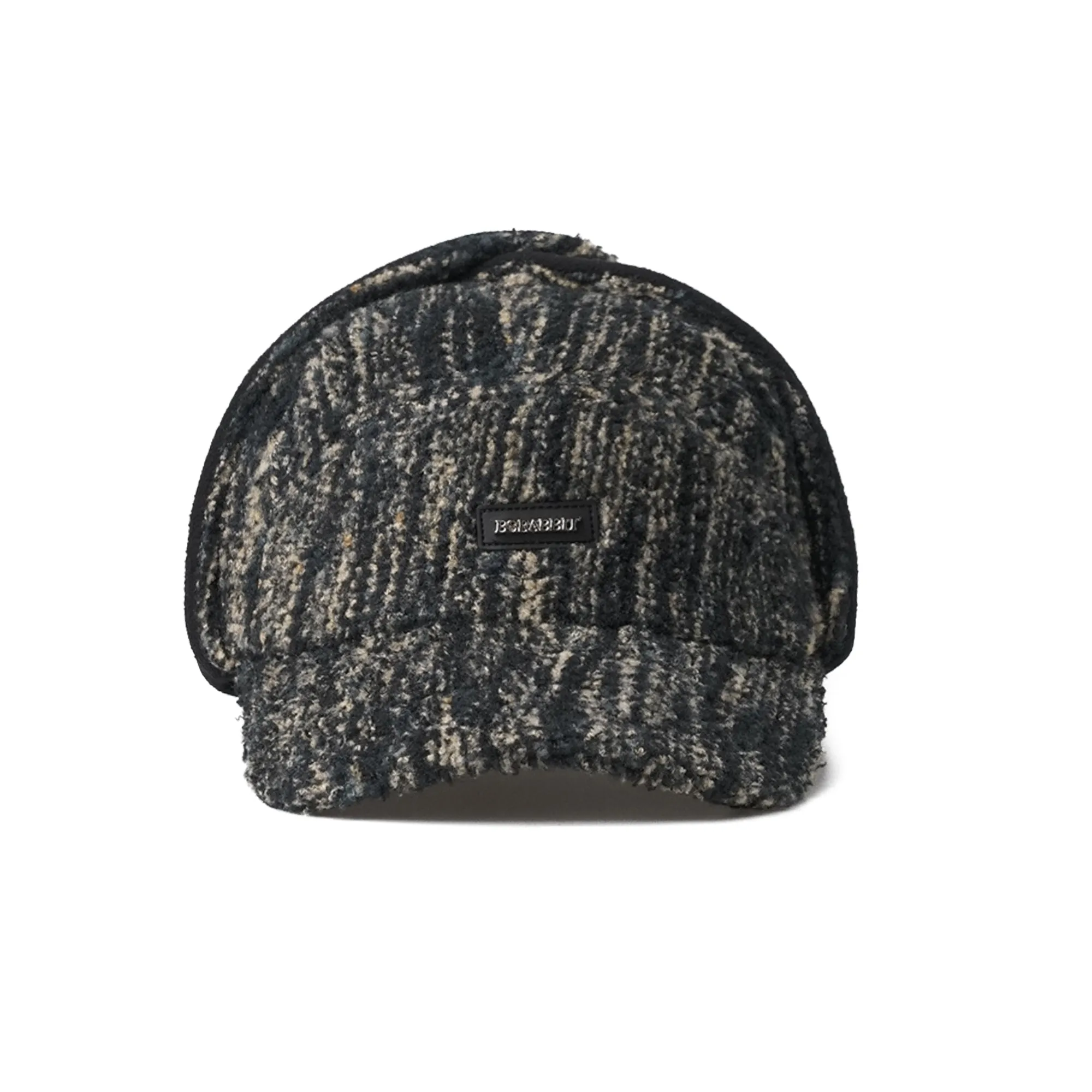 BSRABBIT EARFLAP HAT MULTI GREEN