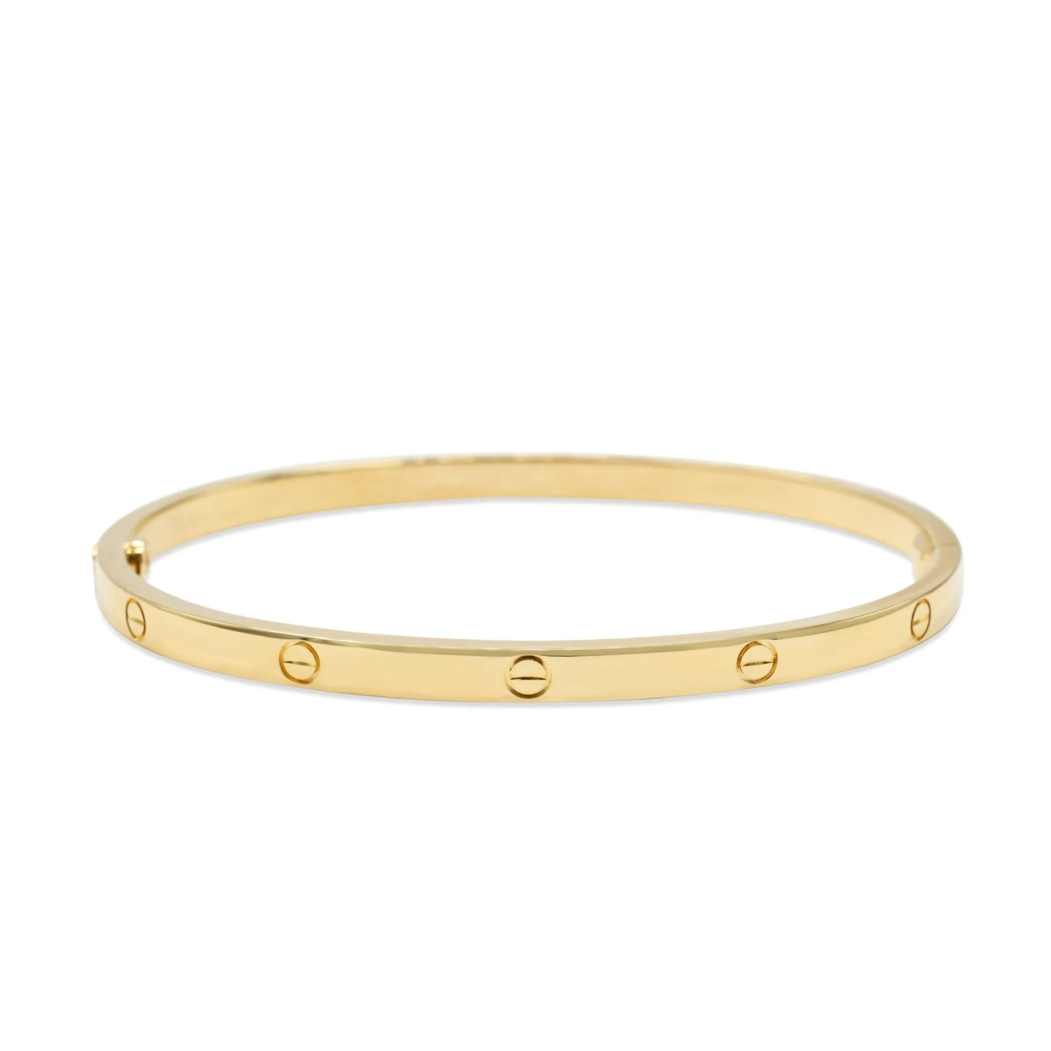 Cartier Love Bangle Size 17 - 18ct Yellow Gold