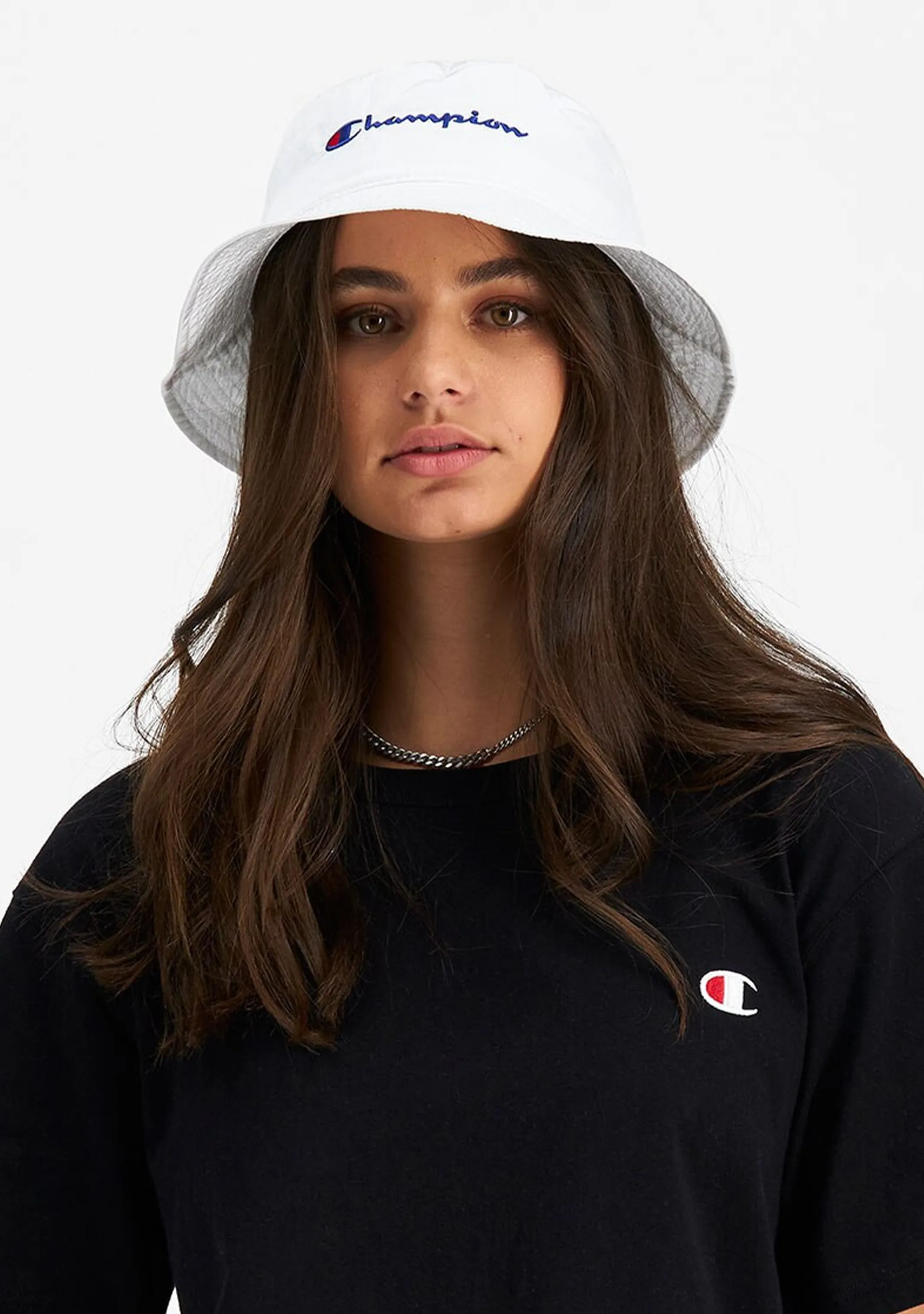 Champion Nylon Bucket Hat <br> ZYPRN WIT/XNT