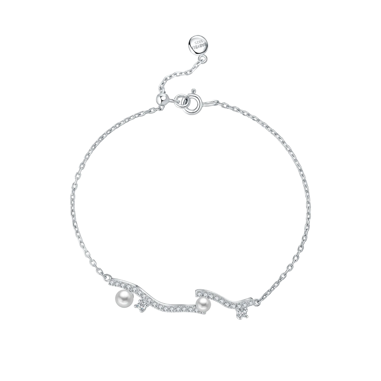 Coral Pave Bracelet