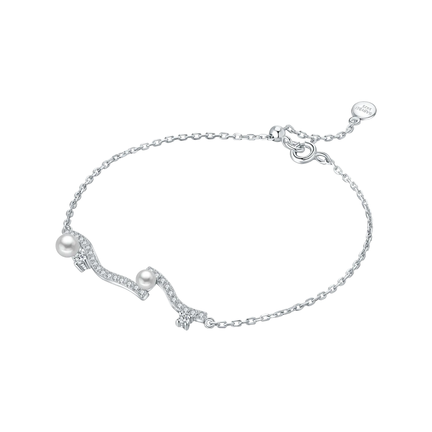 Coral Pave Bracelet