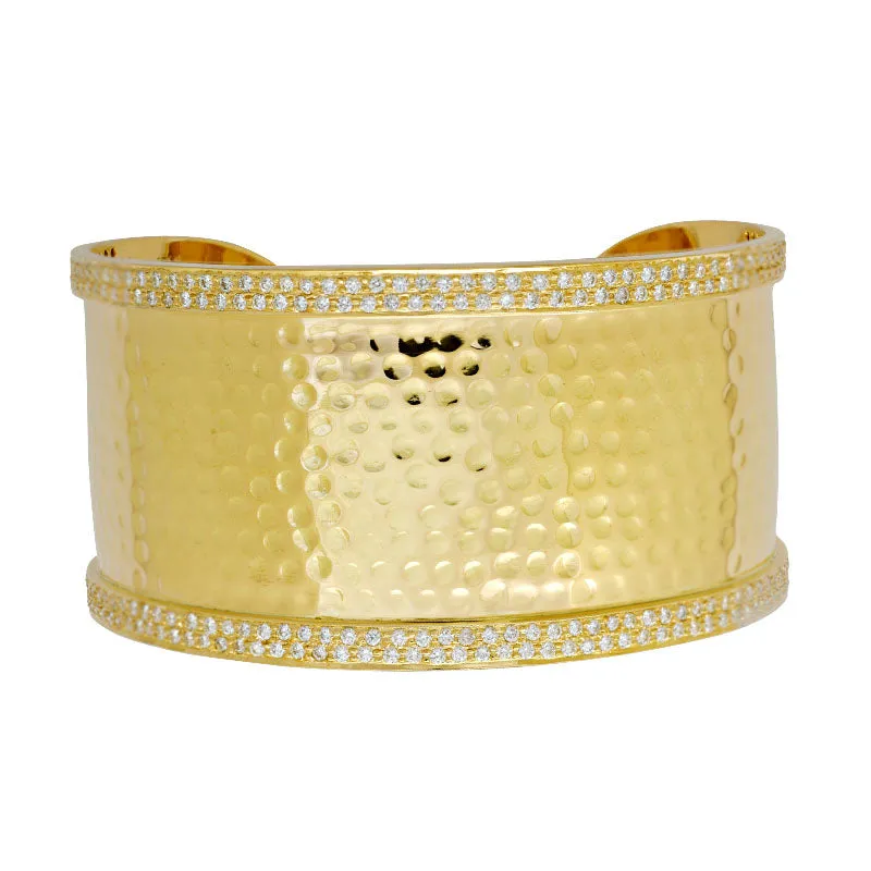 Cuff Bangle- Diamond