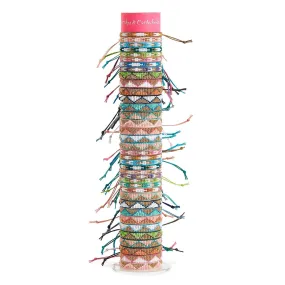 Cupcakes & Cartwheels Beaded Adjustable Bracelet