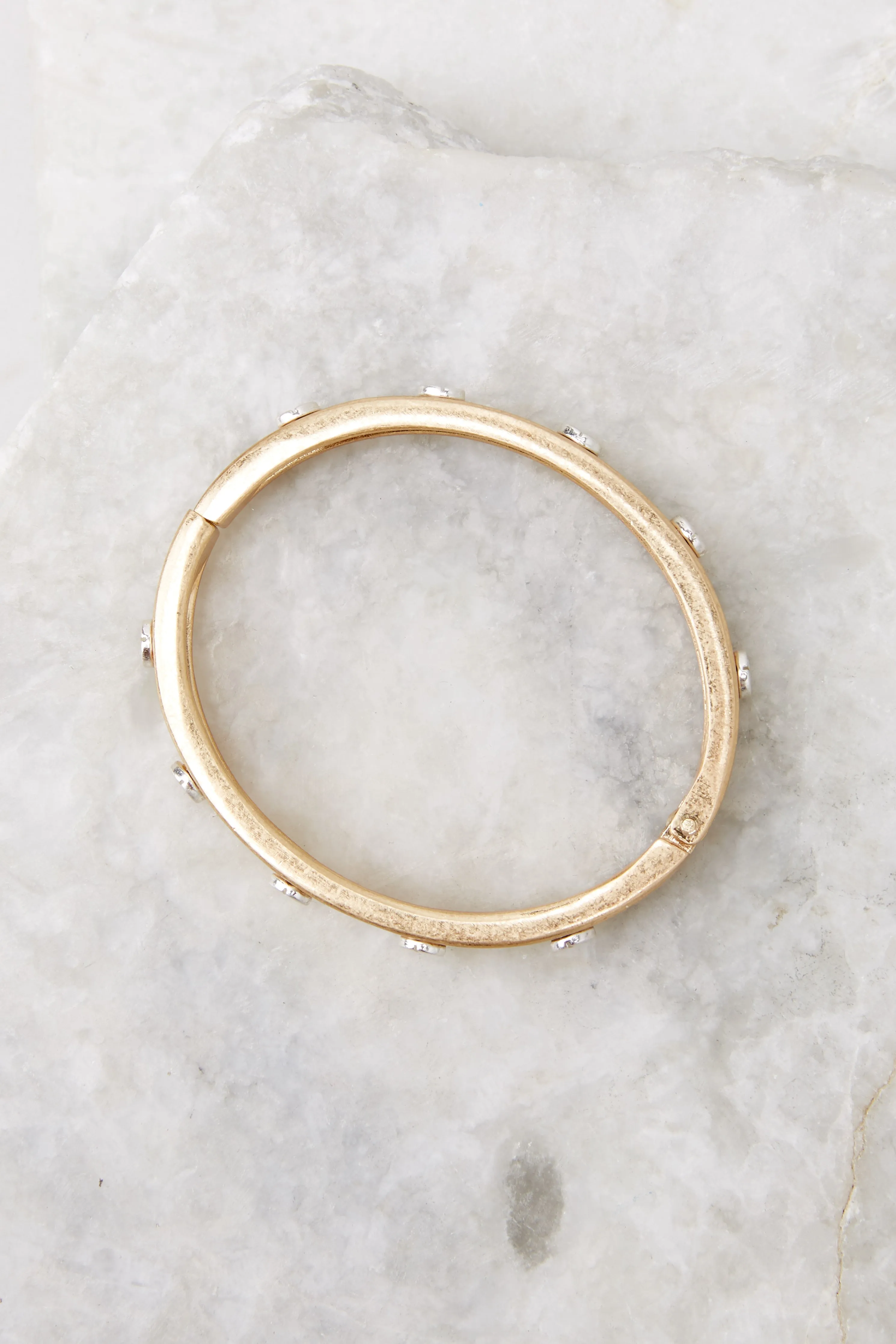 Cusp Of Love Gold Bracelet