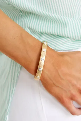 Cusp Of Love Gold Bracelet