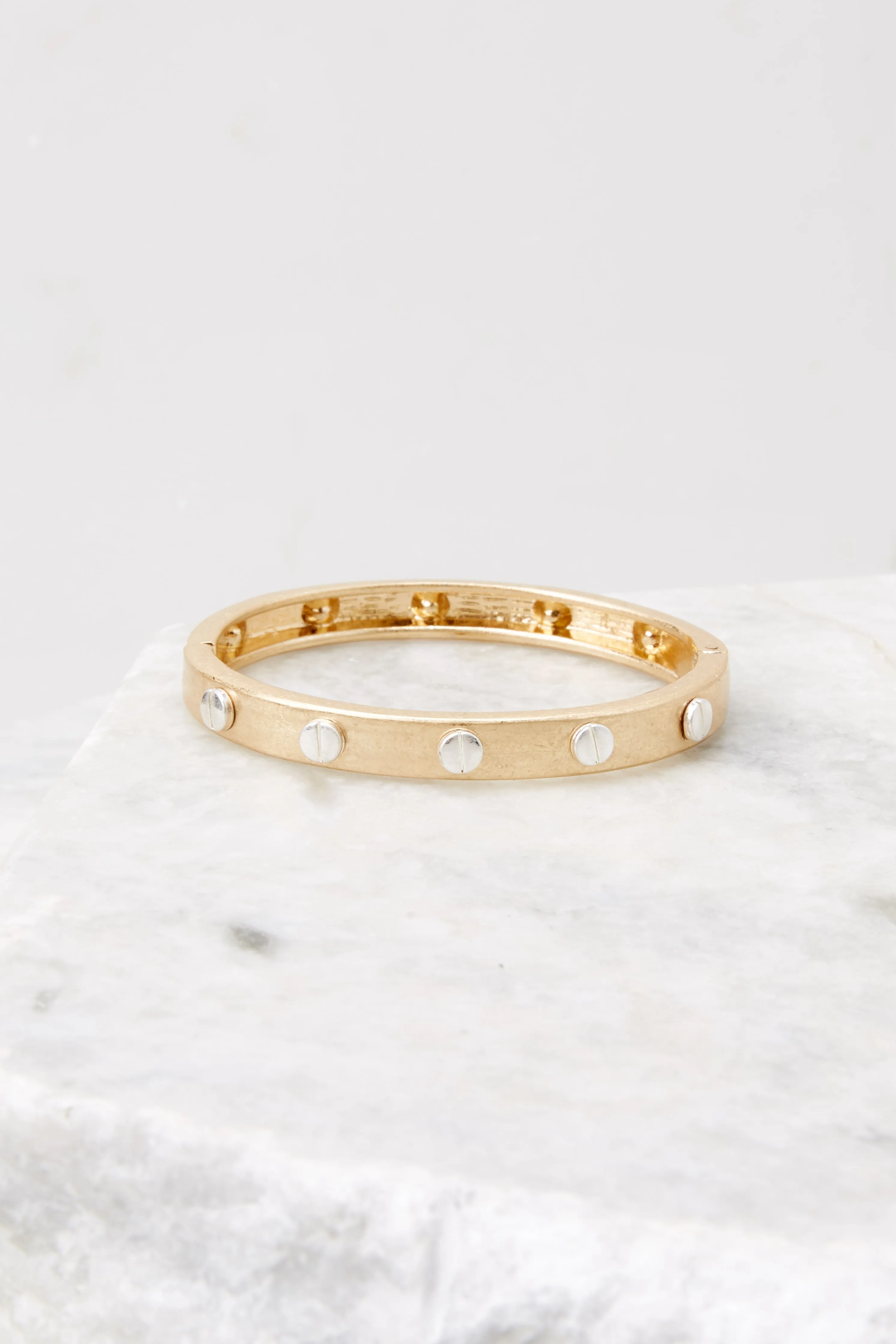 Cusp Of Love Gold Bracelet