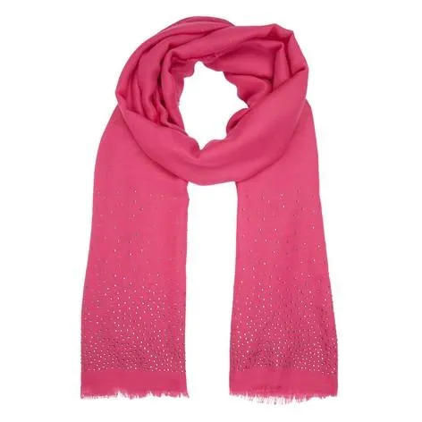 Diamante Hot Pink Scarf