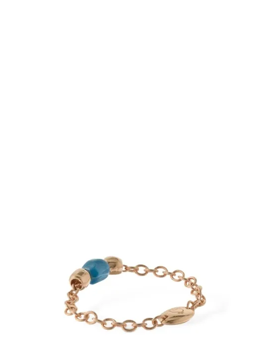 DoDo   Granelli 9kt gold &amp; ceramic ring 