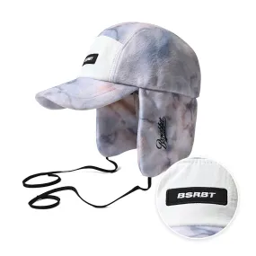 EARFLAP 5 PANEL FLEECE HAT TIE DYE