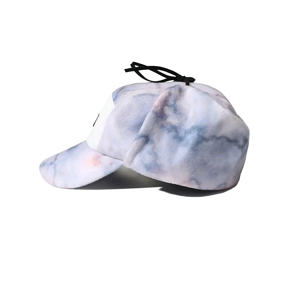 EARFLAP 5 PANEL FLEECE HAT TIE DYE