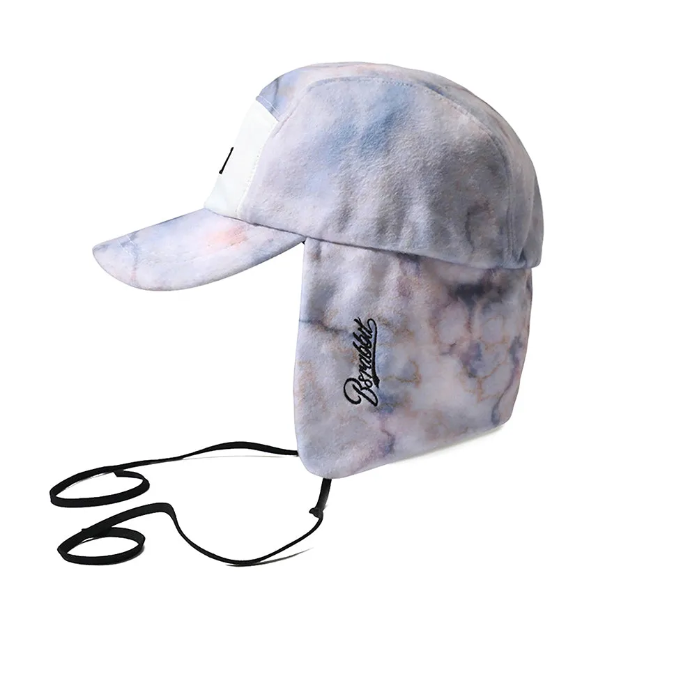 EARFLAP 5 PANEL FLEECE HAT TIE DYE