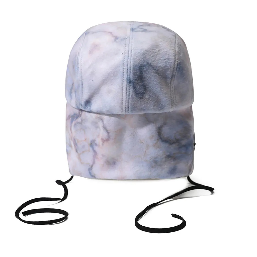 EARFLAP 5 PANEL FLEECE HAT TIE DYE