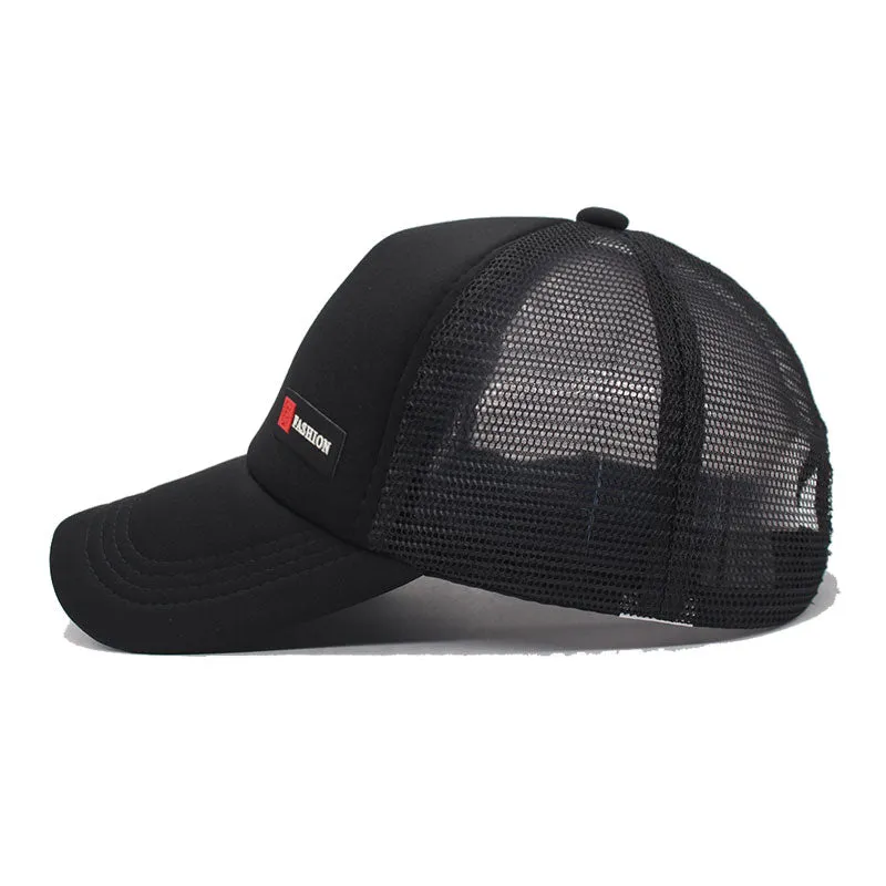 Fashion Summer Mesh Women's Baseball Cap Men Hats For Women Snapback Cap Casquette Bone Hip Hop Gorras Sun Dad Men Baseball Hat