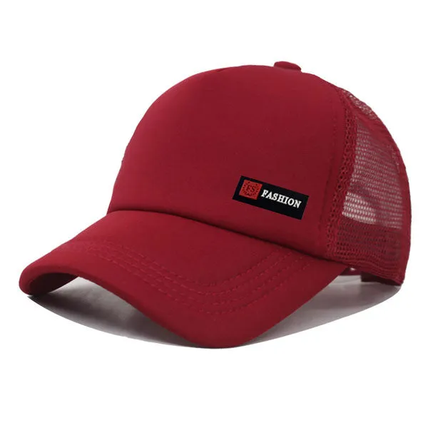 Fashion Summer Mesh Women's Baseball Cap Men Hats For Women Snapback Cap Casquette Bone Hip Hop Gorras Sun Dad Men Baseball Hat