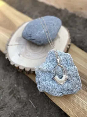 Fiddle Leaf Pendant Necklace
