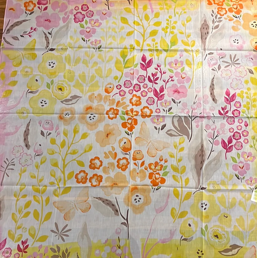 Fraas 633019 Spring Flower Scarf