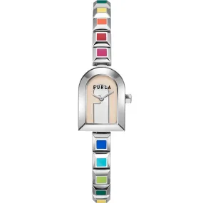 Furla WW00035001L1 Arch Case Enamel Womens Watch