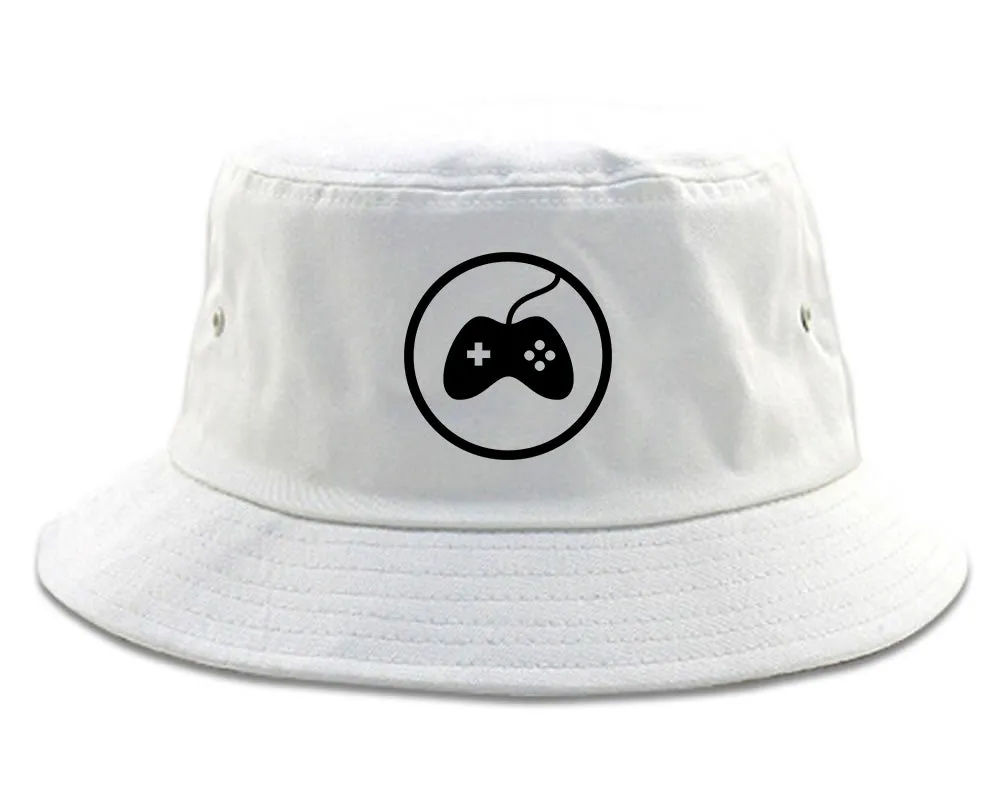 Gaming Game Controller Chest Mens Bucket Hat