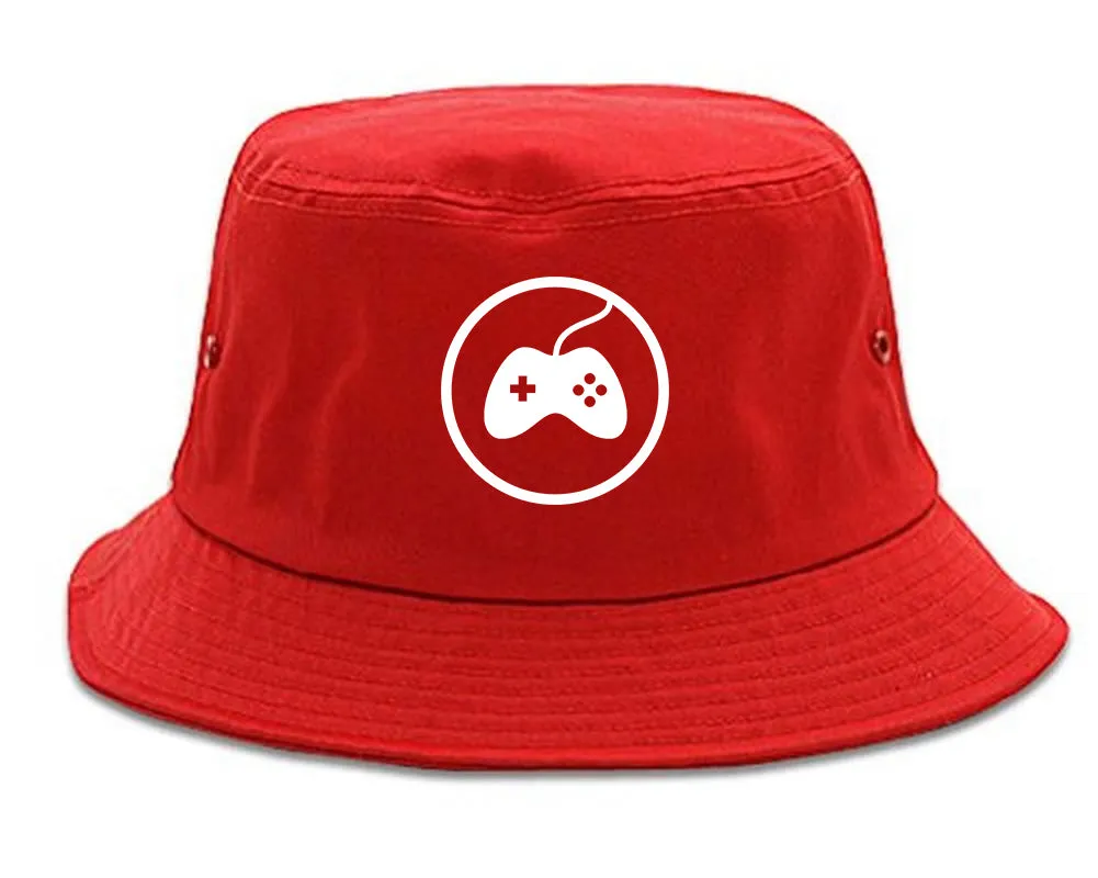 Gaming Game Controller Chest Mens Bucket Hat
