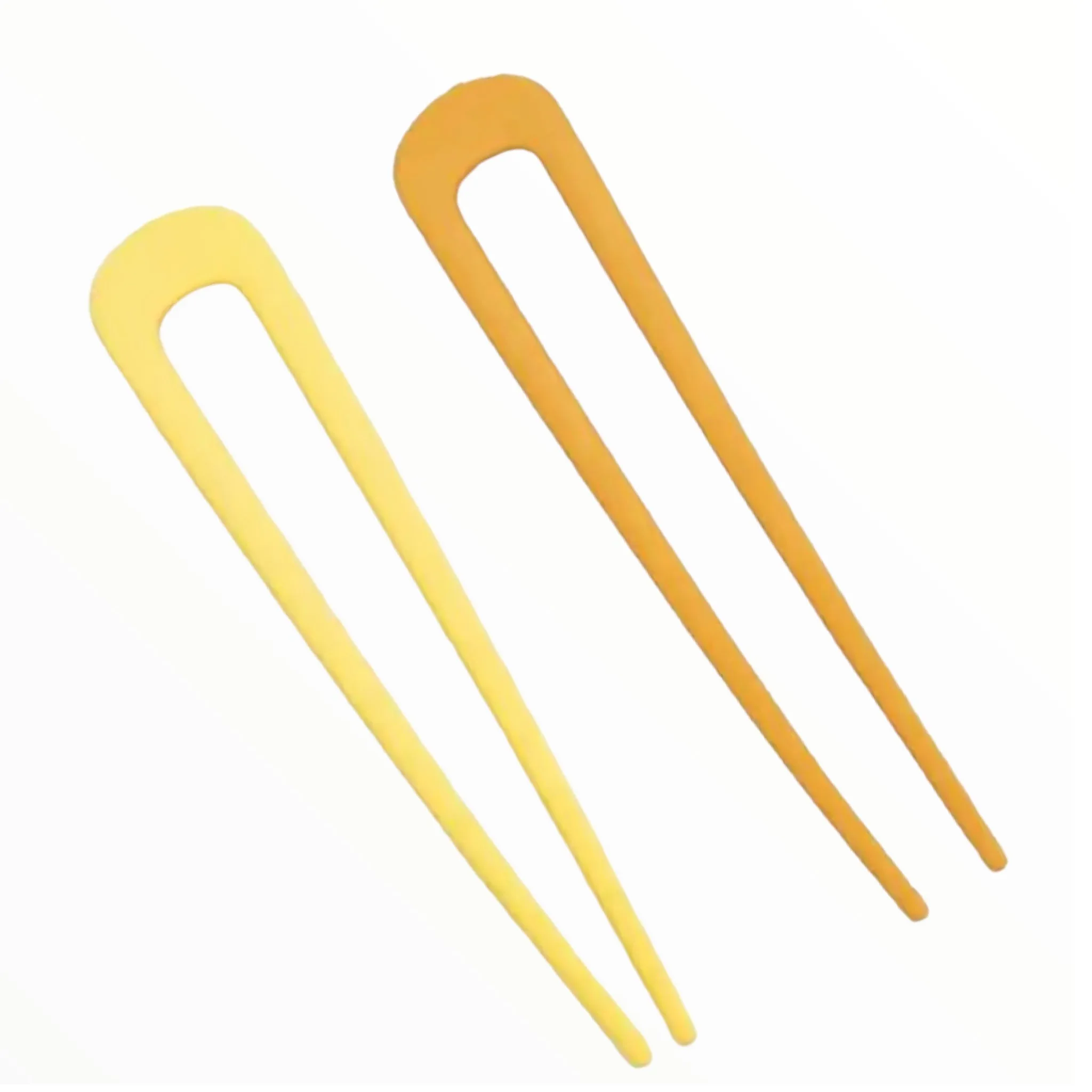 Hairpin Easy Style colors geel set voor een perfect opsteekkapsel