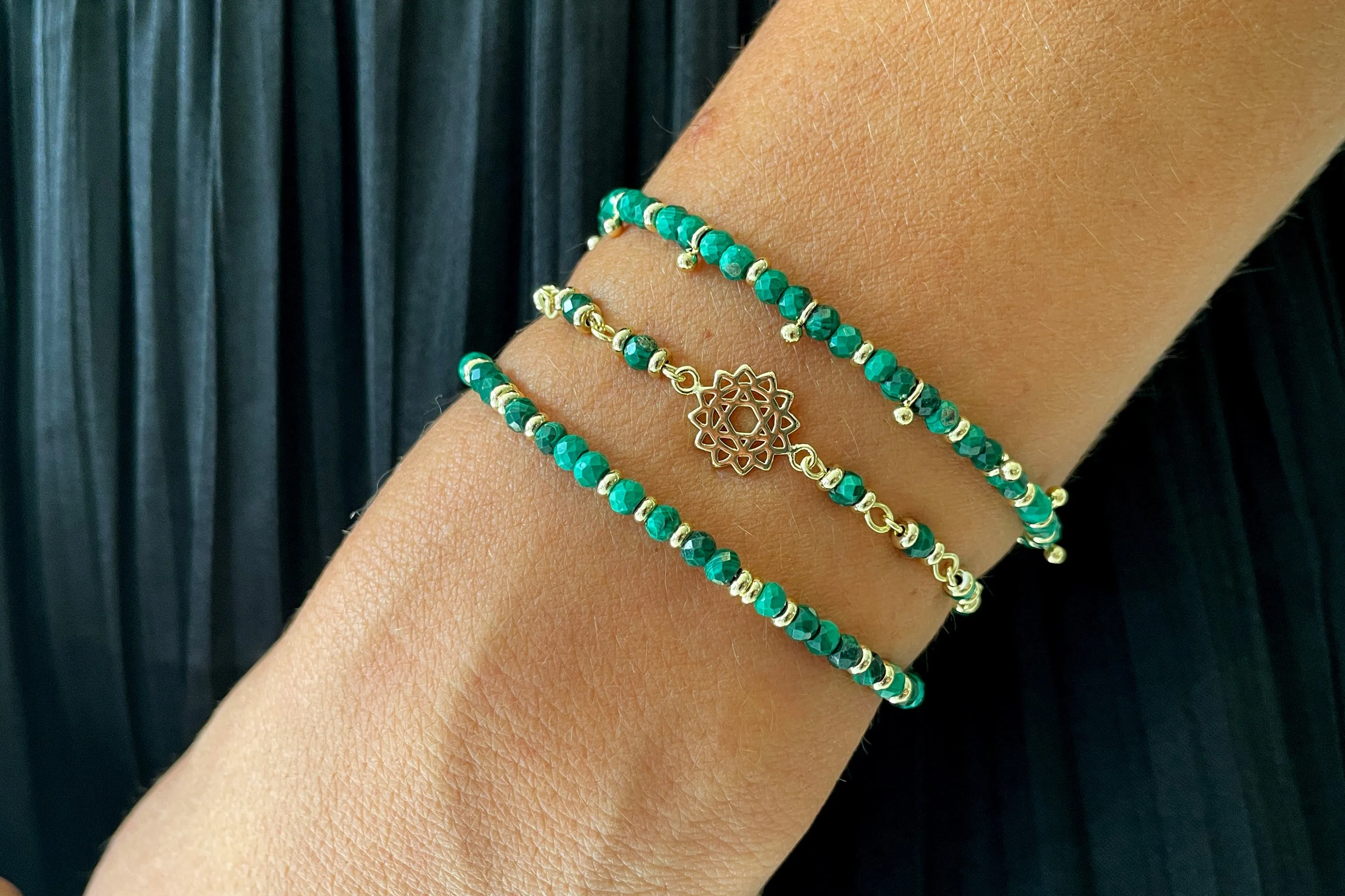 Heart Chakra Bracelet Stack