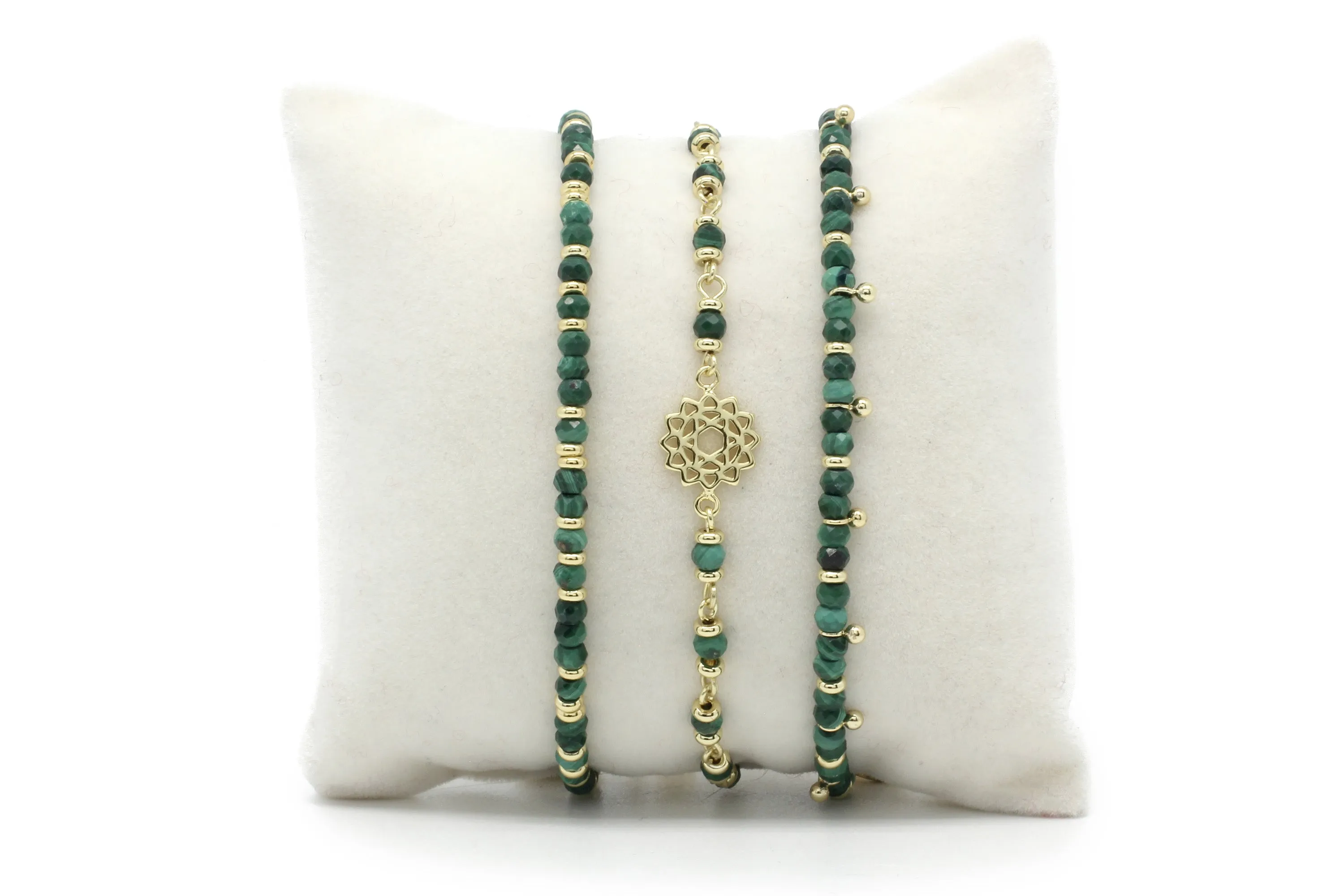 Heart Chakra Bracelet Stack