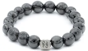Hematite Natural Gemstone Centerpiece Bracelet