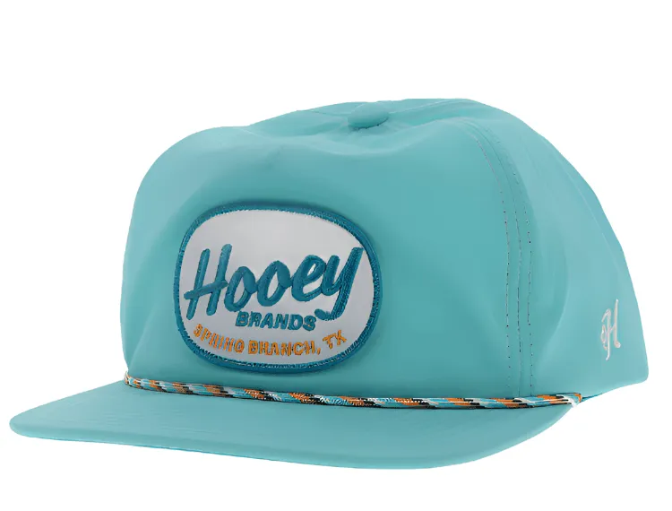 Hooey Local Turquoise Trucker Snapback Hat 2499T-TQ