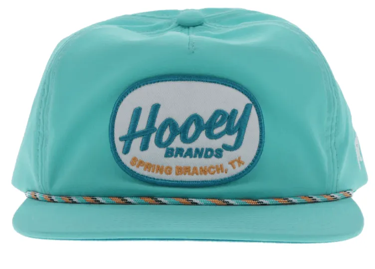 Hooey Local Turquoise Trucker Snapback Hat 2499T-TQ