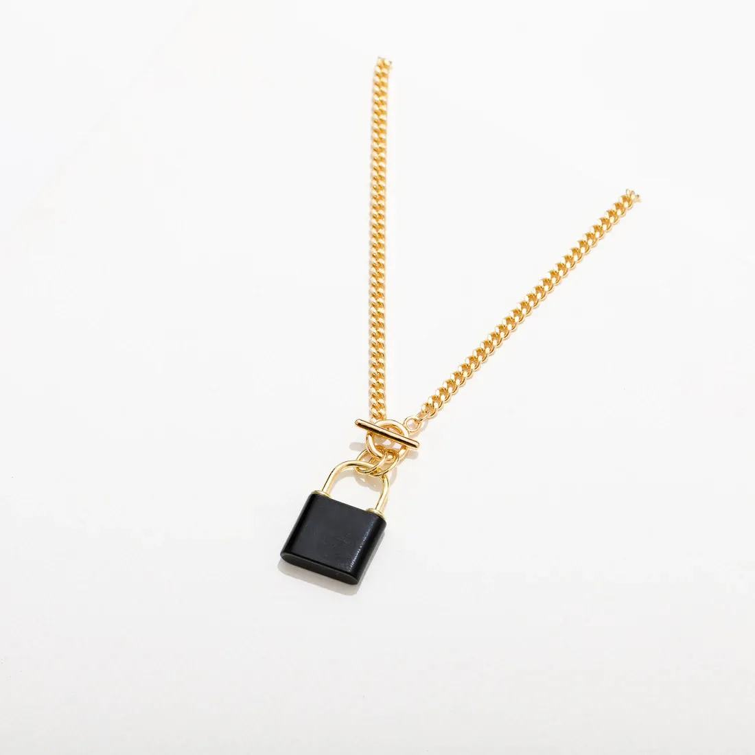 Keys Necklace in Onyx